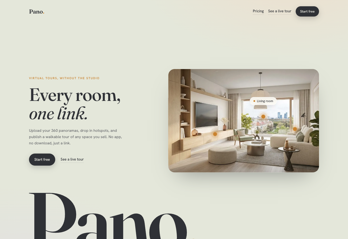 Pano od LaunchViz — kreator wirtualnych spacerów